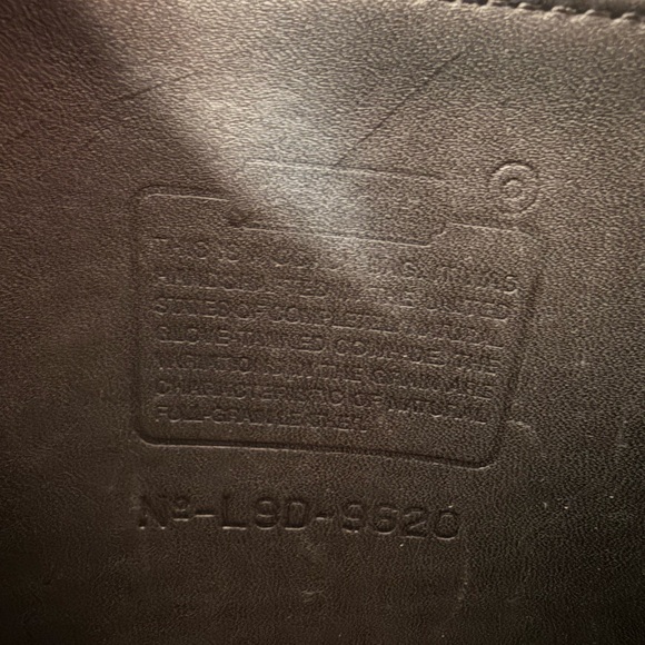 Black Vintage Coach Shoulder Original NYC Crossbody Bag 9620 EUC - Picture 11 of 11